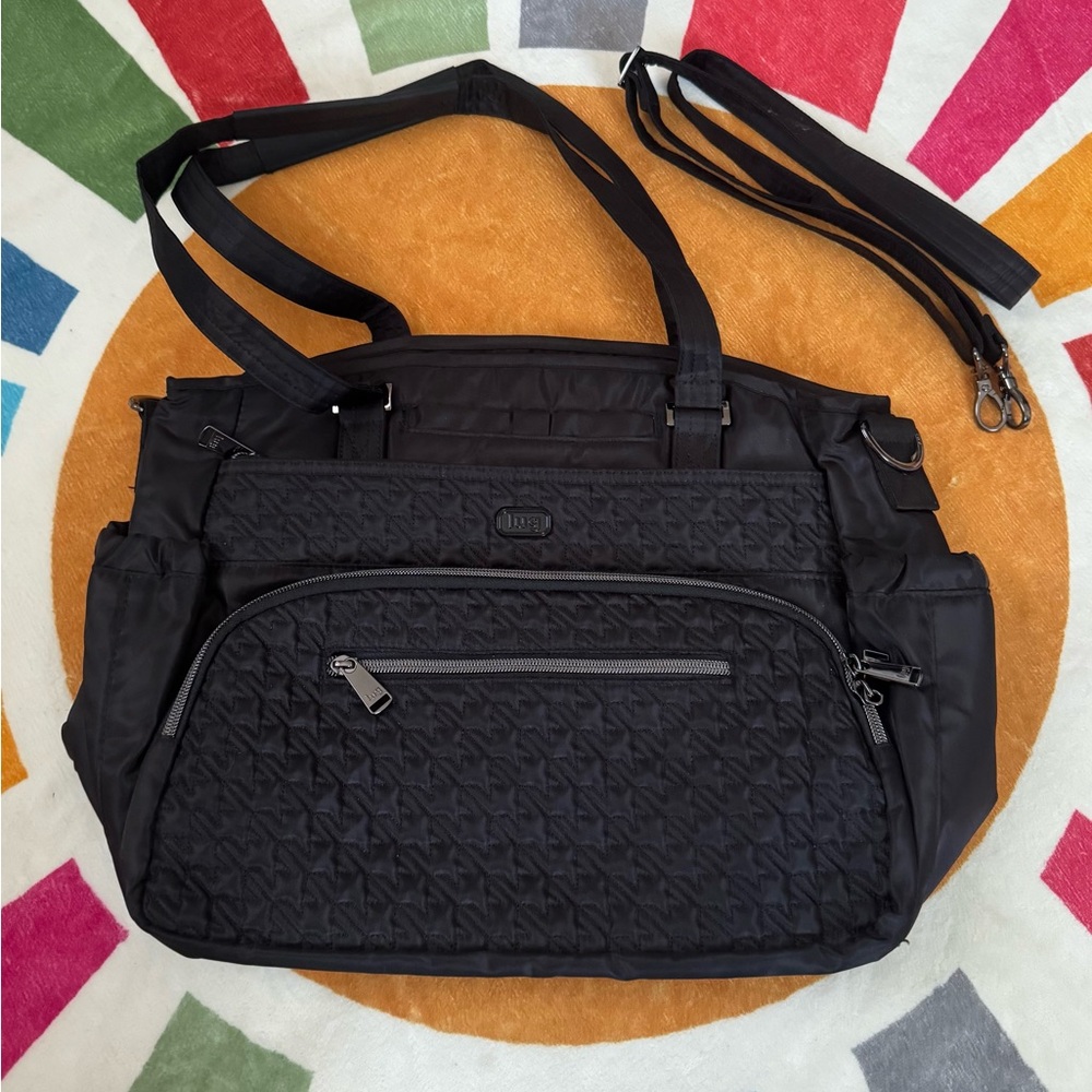 Lug Windjammer Everyday Tote Bag, Black, NWOT